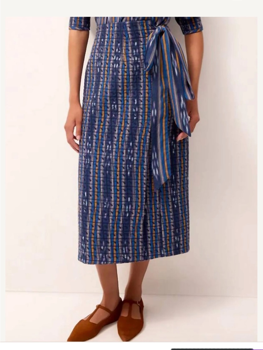 NWT Marie Oliver Quilted Sandra Skirt. Size Small.